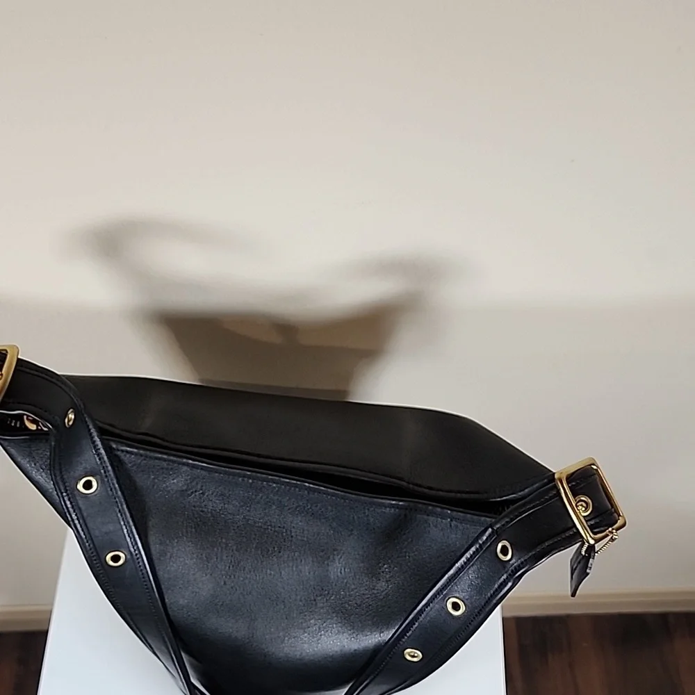 Vintage Coach Black Duffle Sac #9085 - Picture 12 of 13